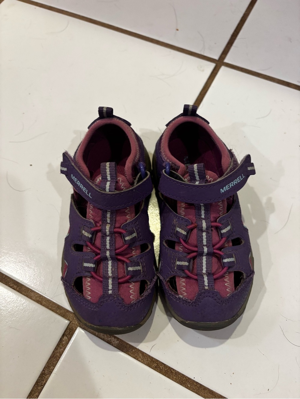 Merrell Kids Purple Active Sandals